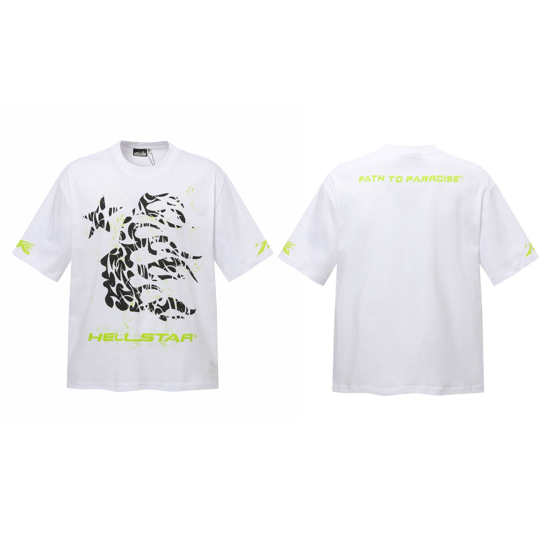 HELL Vintage Washed Graphic Tee – Oversized Unisex Short Sleeve T-Shirt