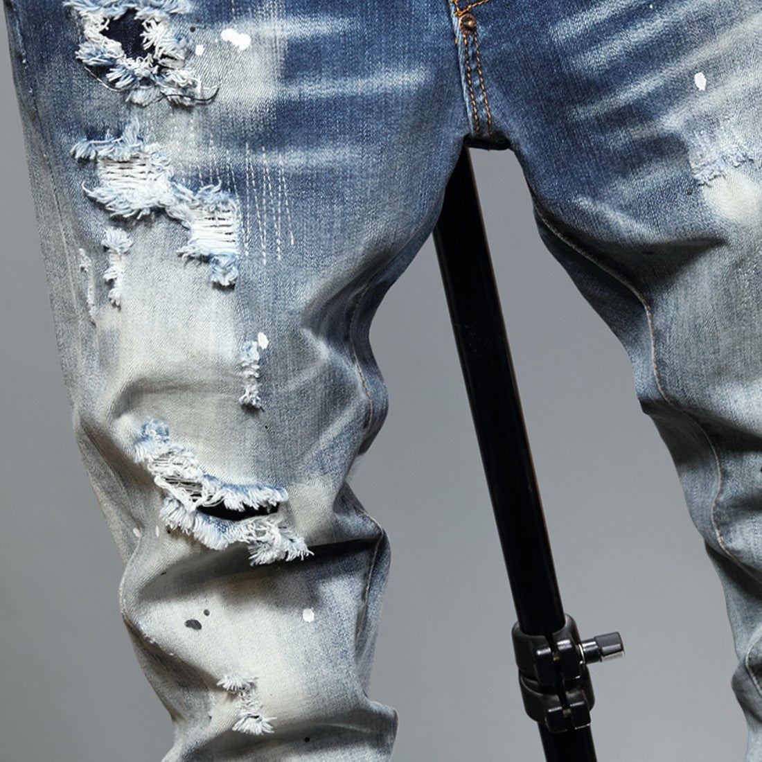 DSQ2 Jeans Distressed Slim-fit Stretch Jeans