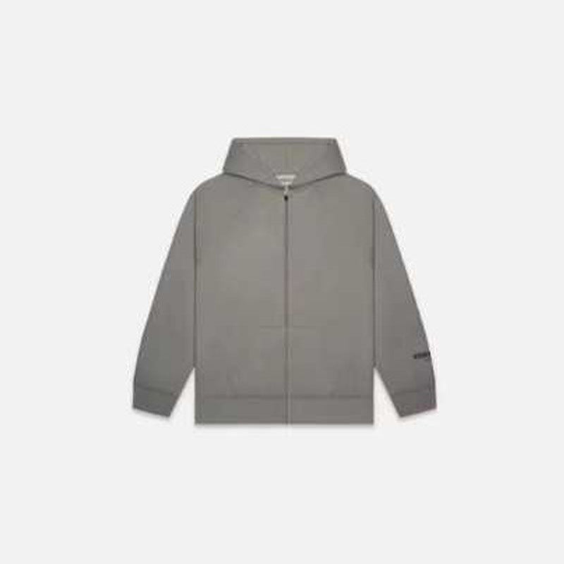 FOG Essentials Zip-Up Hoodie – 2020SS Vintage American Streetwear