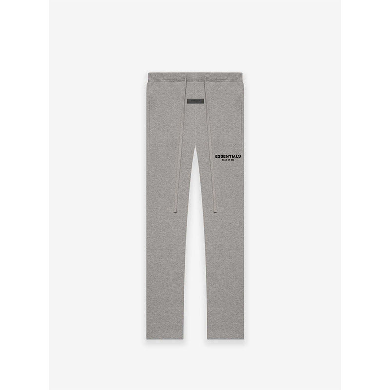 Relaxed Fit Straight Leg Fleece Sweatpants – 2022SS American Streetwear
