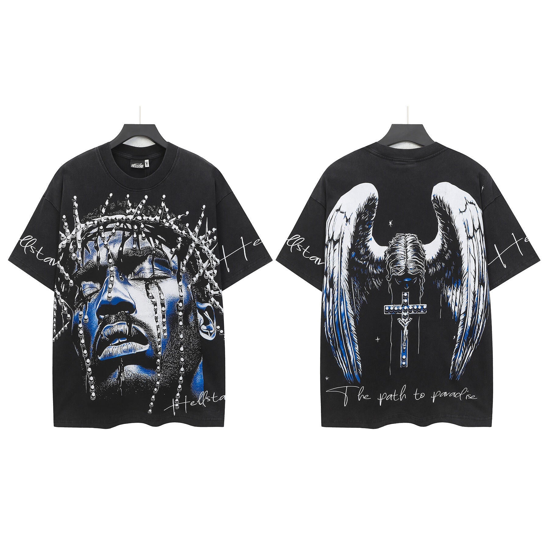 Hellstar Washed Oversized Short Sleeve Tee