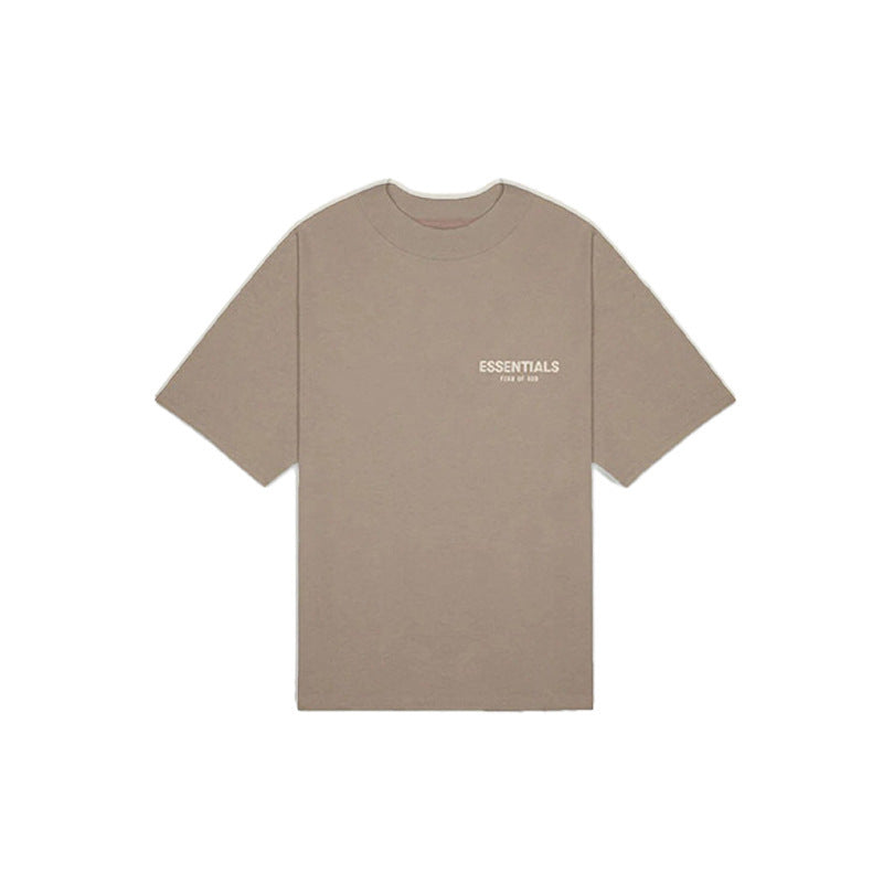 FOG Essentials White Flocked Short Sleeve T-Shirt – 2022SS Men's Casual Streetwear