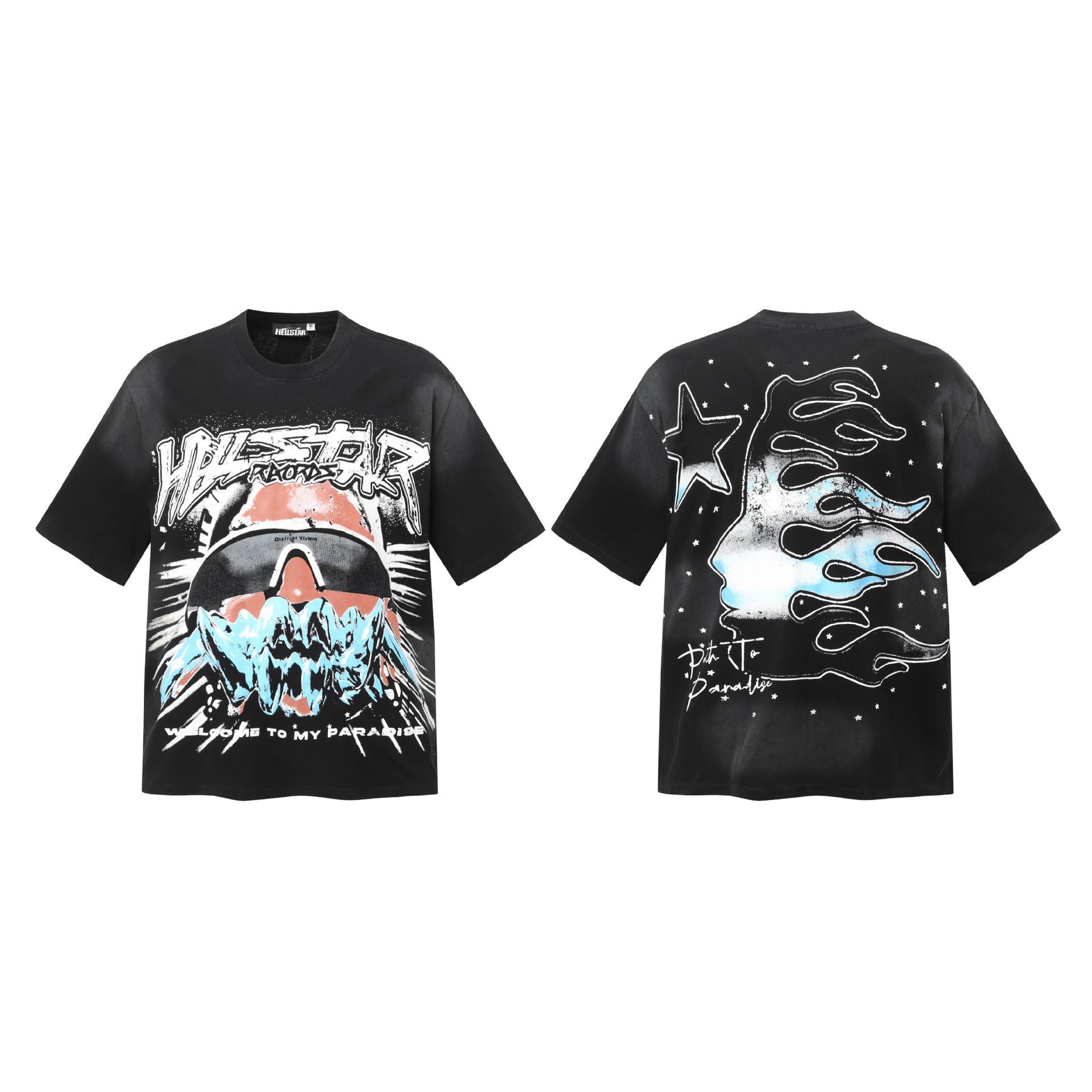Hellstar Washed Oversized Short Sleeve Tee