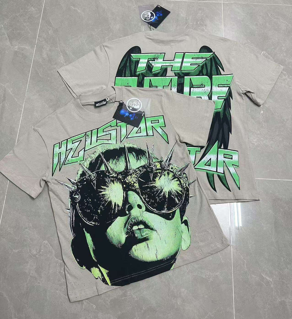 Hellstar Oversized Streetwear Graphic Tee