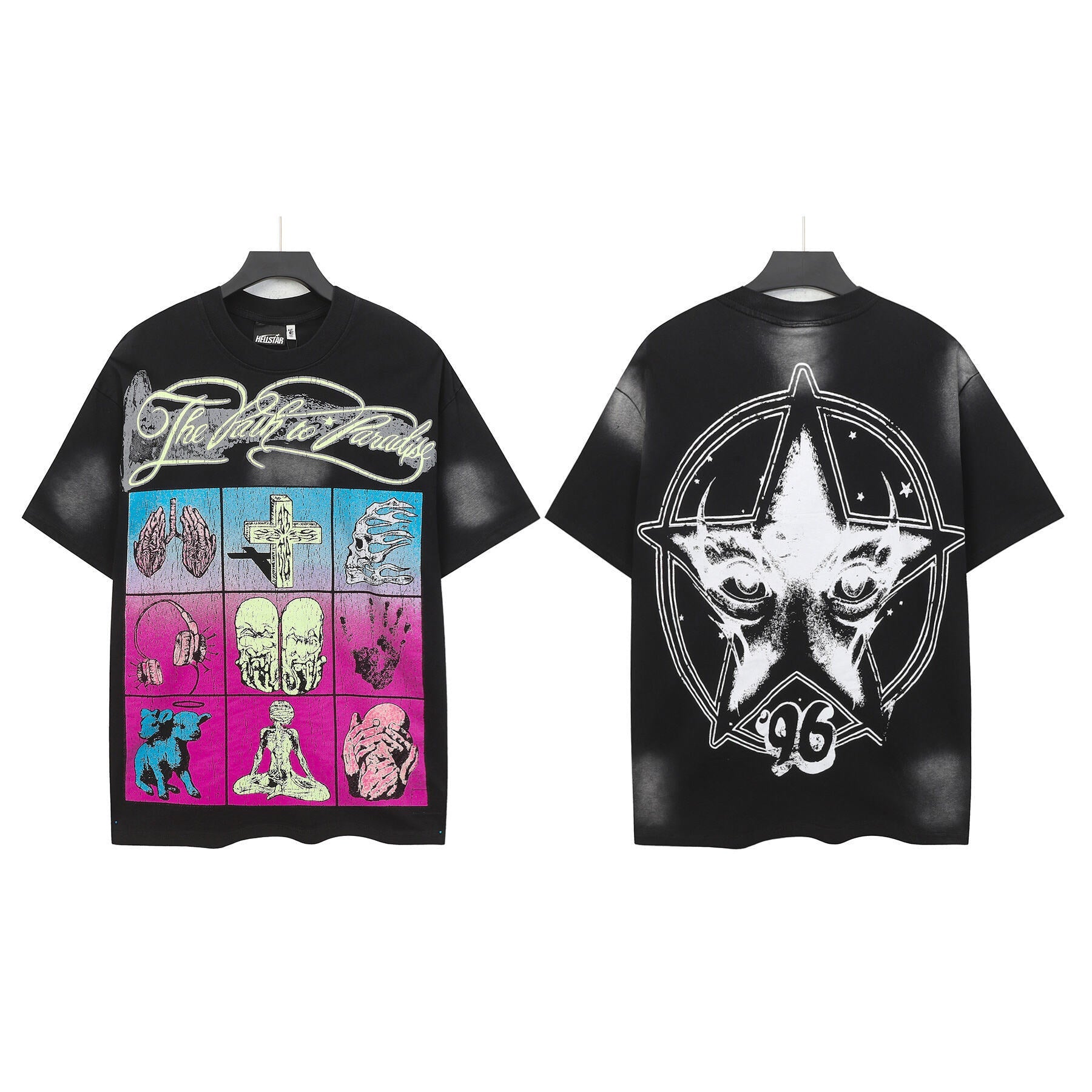 Hellstar Washed Oversized Short Sleeve Tee