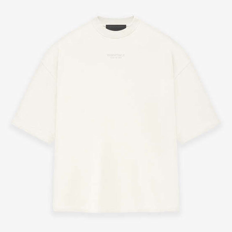 FOG Essentials Letter Print Short Sleeve T-Shirt – 2023 Fall/Winter Unisex American Streetwear