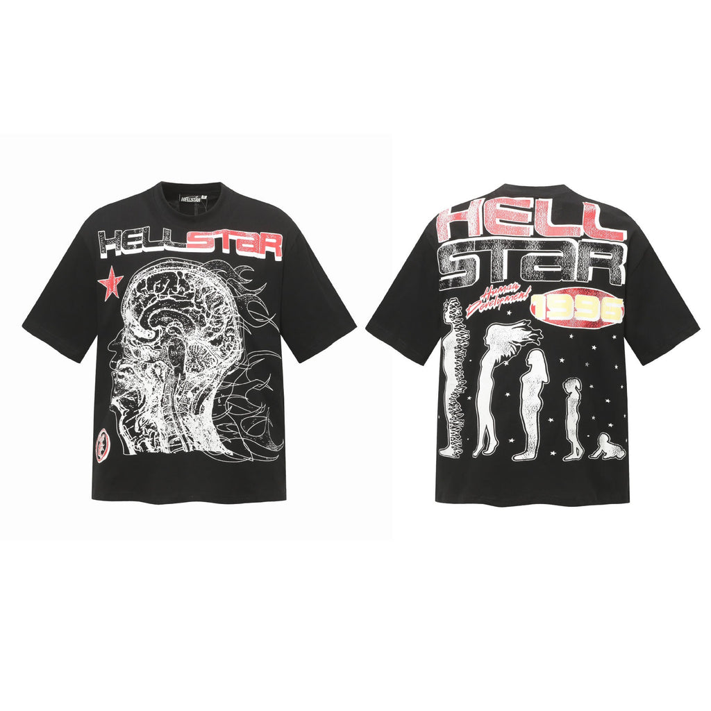 Hellstar Oversized Streetwear Graphic Tee