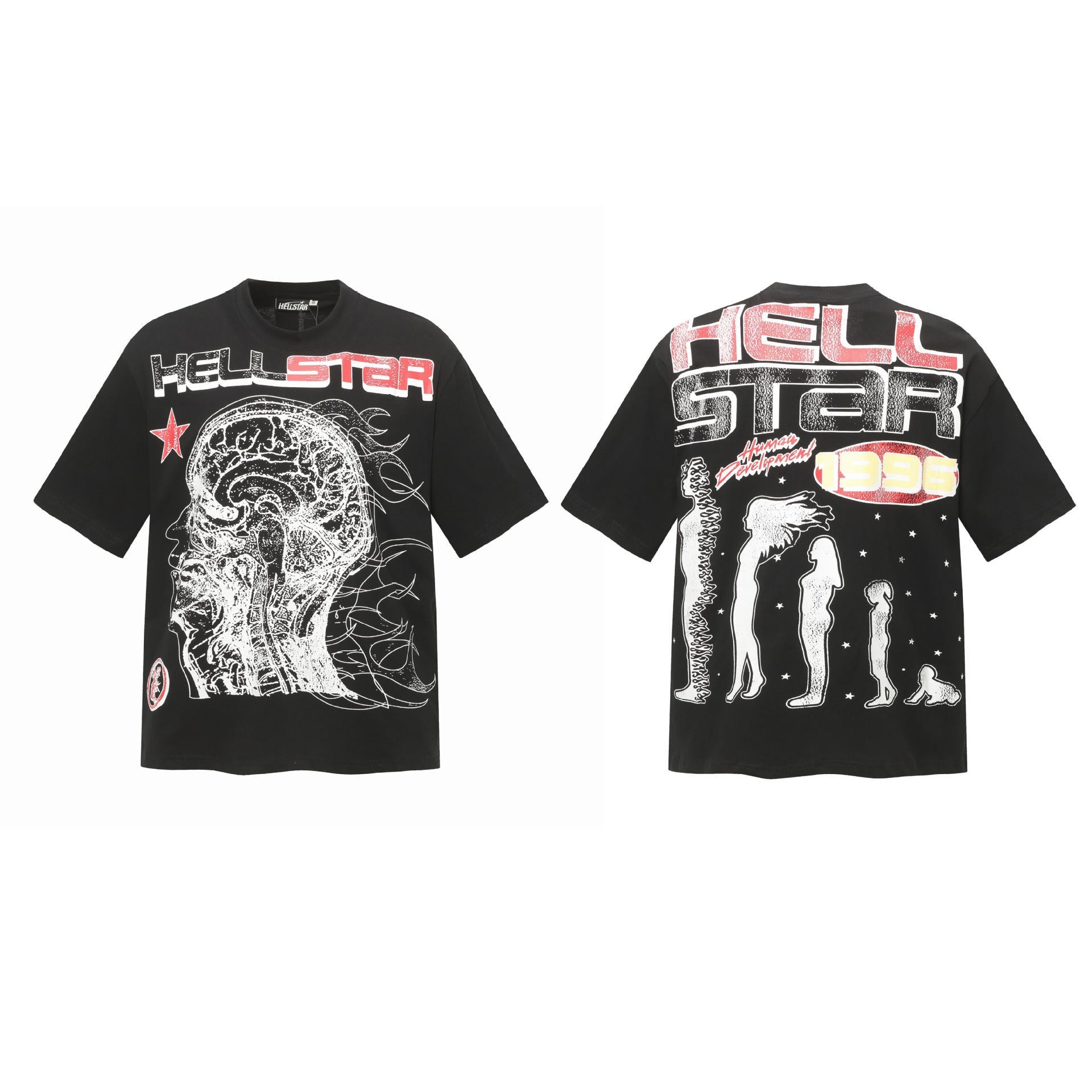 Hellstar Oversized Streetwear Graphic Tee