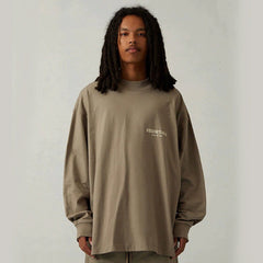 FOG Essentials Flocked Long Sleeve Hoodie – 2022SS Men's Streetwear