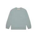 FOG Essentials Silicone Print Fleece Crewneck Sweatshirt – 23SS American Streetwear