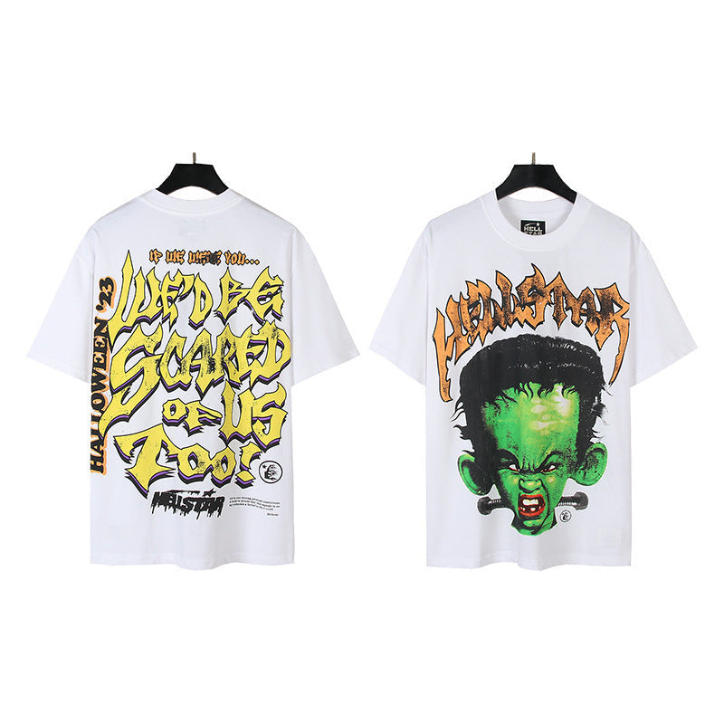 Hellstar Oversized Cotton Streetwear Tee – Unisex