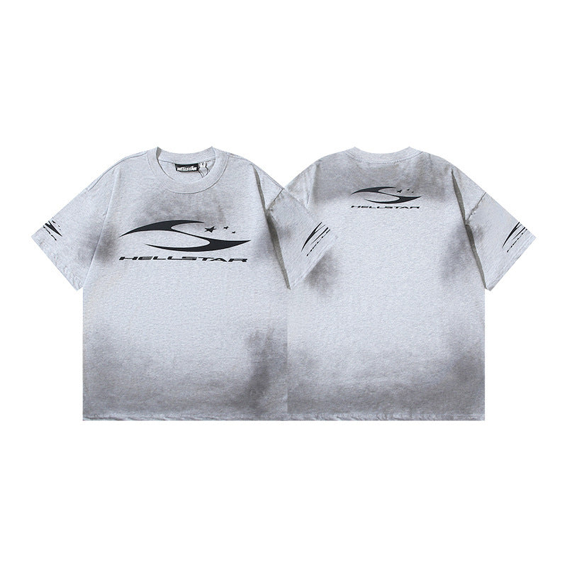 Hellstar Washed Graphic Oversized Tee – Unisex