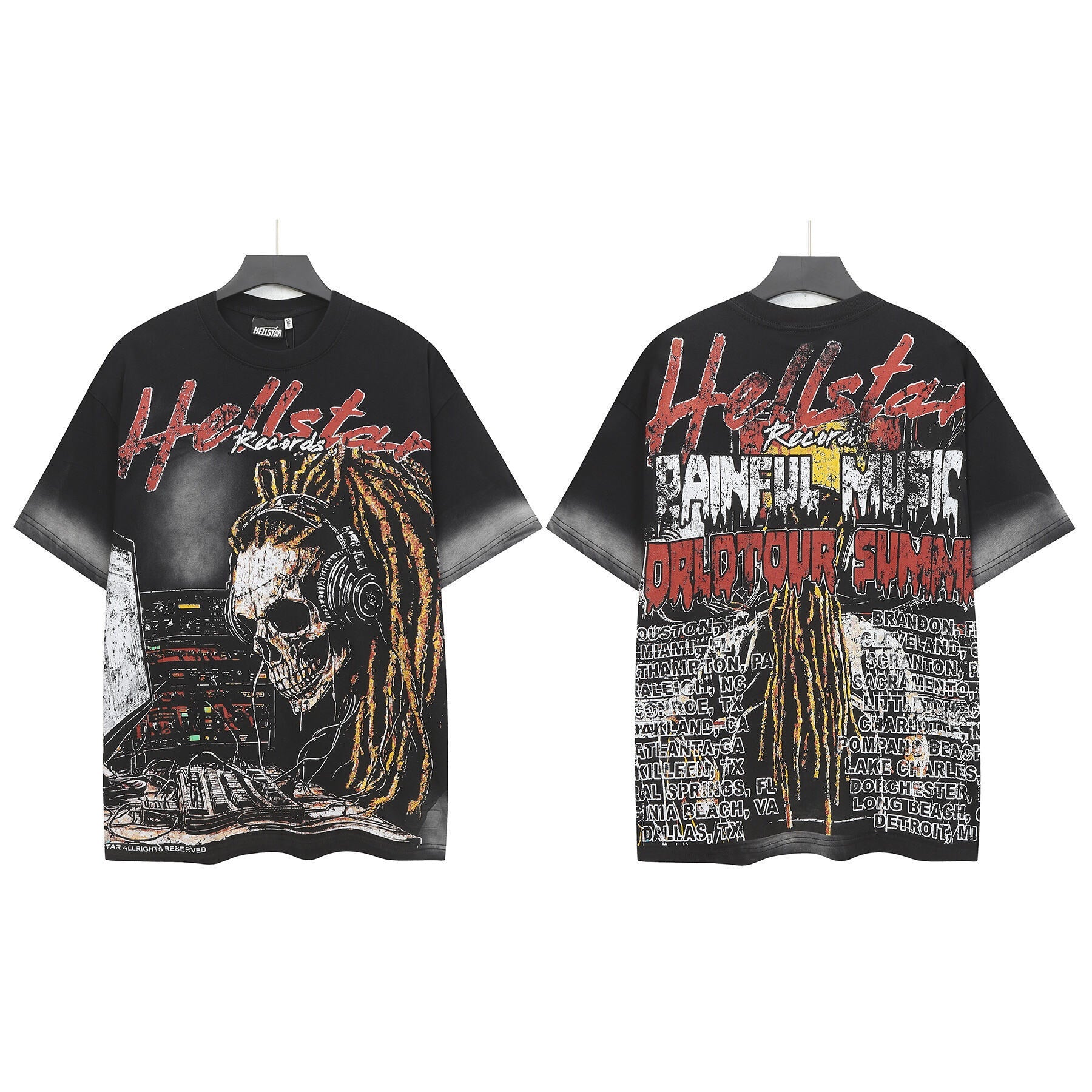 Hellstar Washed Oversized Short Sleeve Tee
