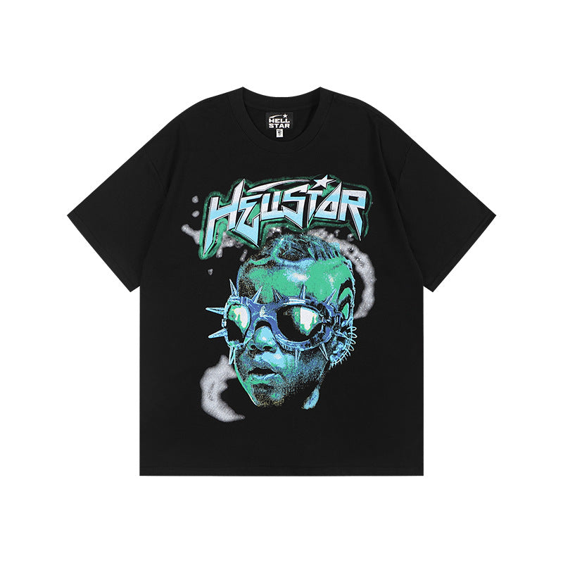 Vintage Floral Print Oversized T-Shirt – Unisex Streetwear