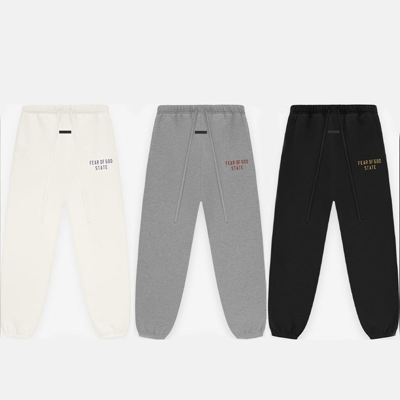 FOG Essentials Fleece Sweatpants – 2024 Fall/Winter Unisex Casual Joggers