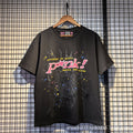 Sp5der Spider Web Bubble Letter Graphic Tee