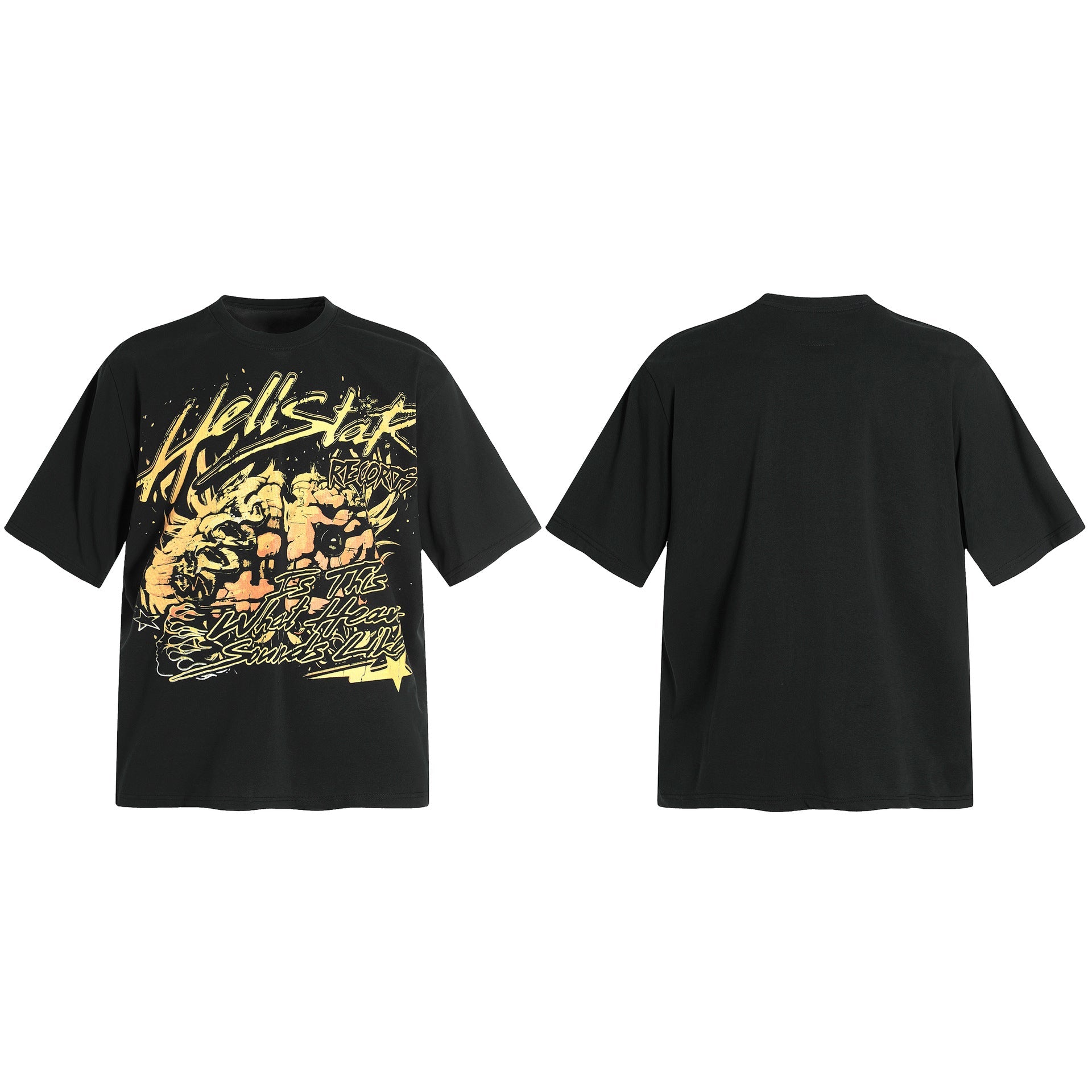 Vintage Washed Distressed Graphic Tee – Oversized Unisex Short Sleeve T-Shirt