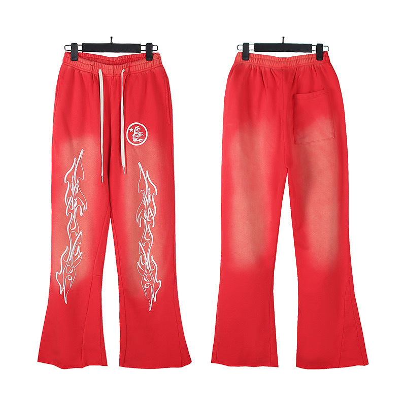 Hellstar Vintage Washed Oversized Hoodie & Sweatpants Set – Unisex American Streetwear