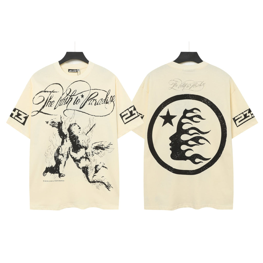 Hellstar Oversized Streetwear Graphic Tee