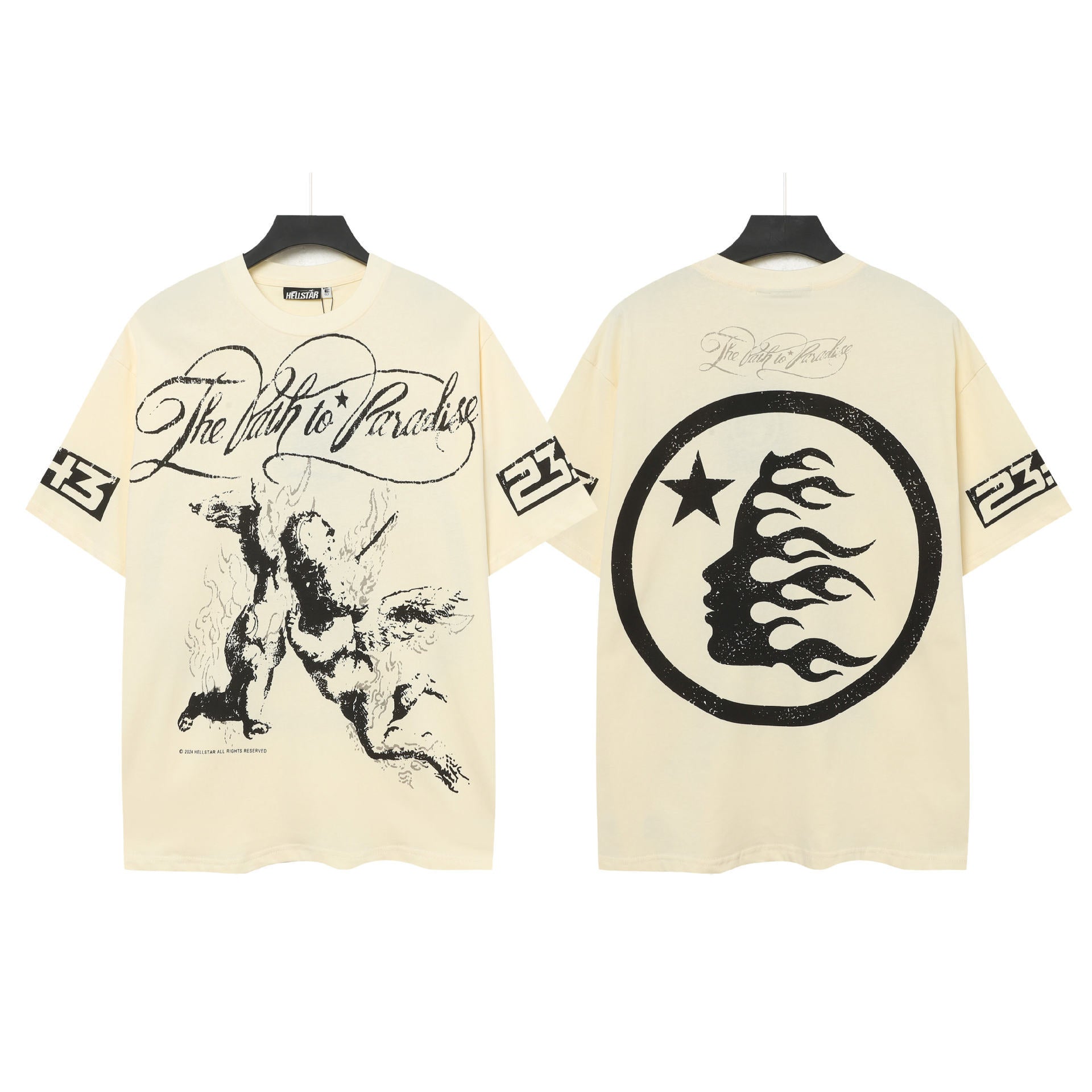 Hellstar Oversized Streetwear Graphic Tee