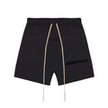 FOG Essentials Silicone Print Relaxed Shorts – 2023SS Unisex American Streetwear