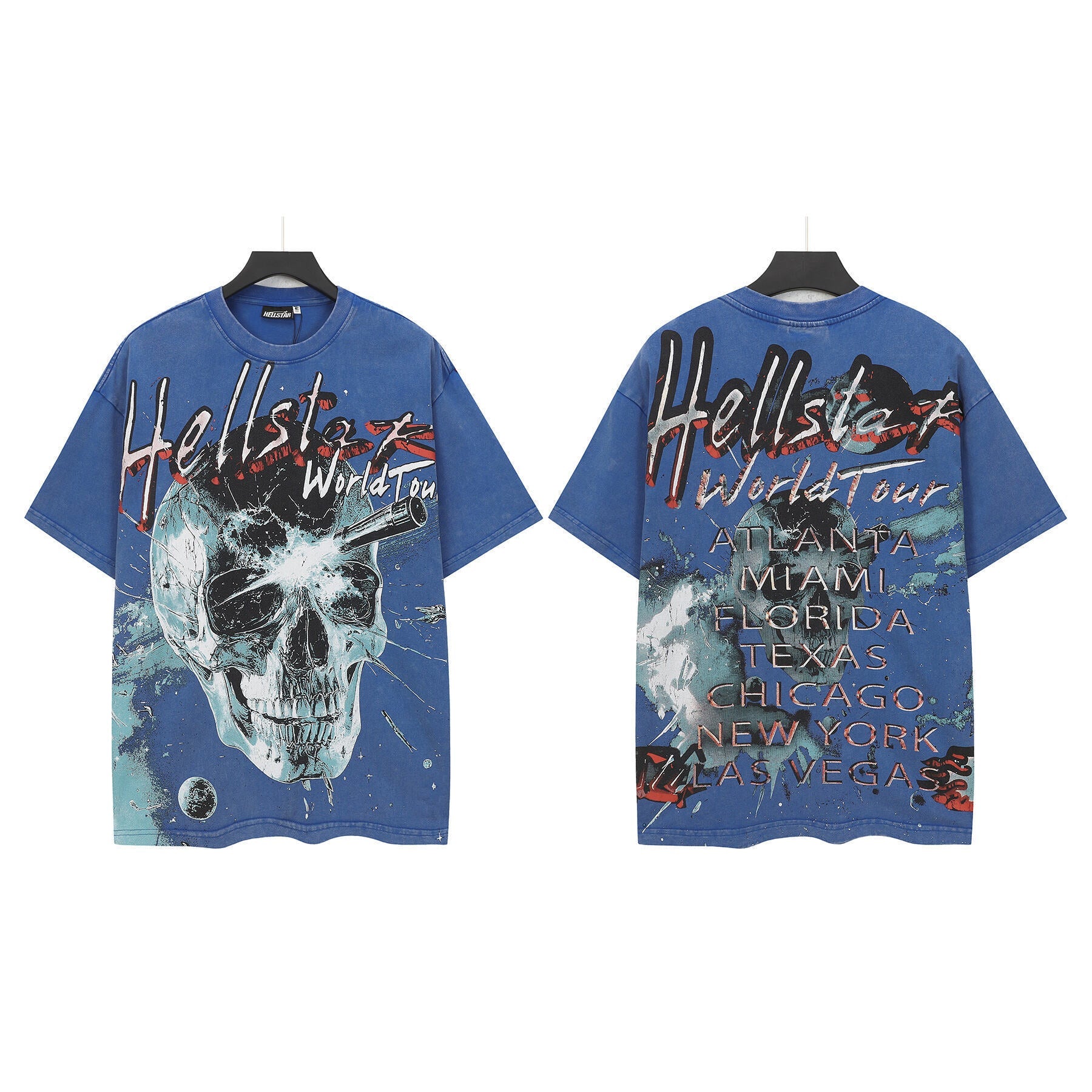 Hellstar Washed Oversized Short Sleeve Tee