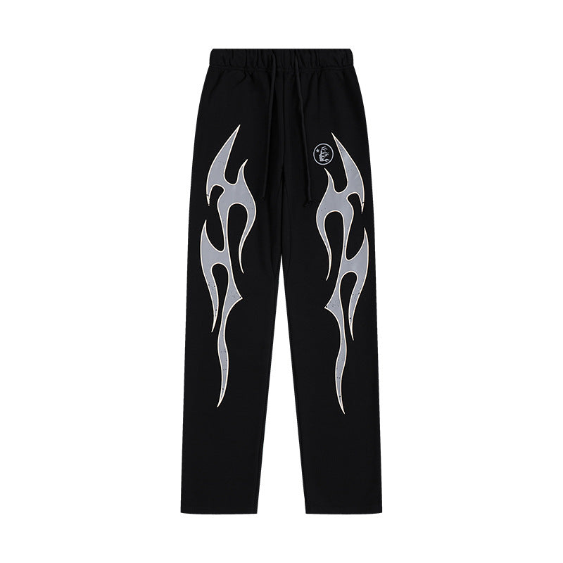 Hell Star Heavyweight Terry Tracksuit – Black