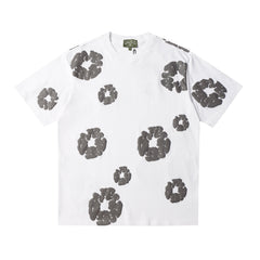 Denim Tears T Shirts Premium-quality puff print casual streetwear style