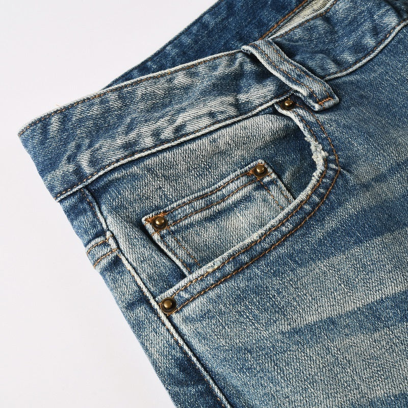 Men Trendy Jeans High-street trendy apparel