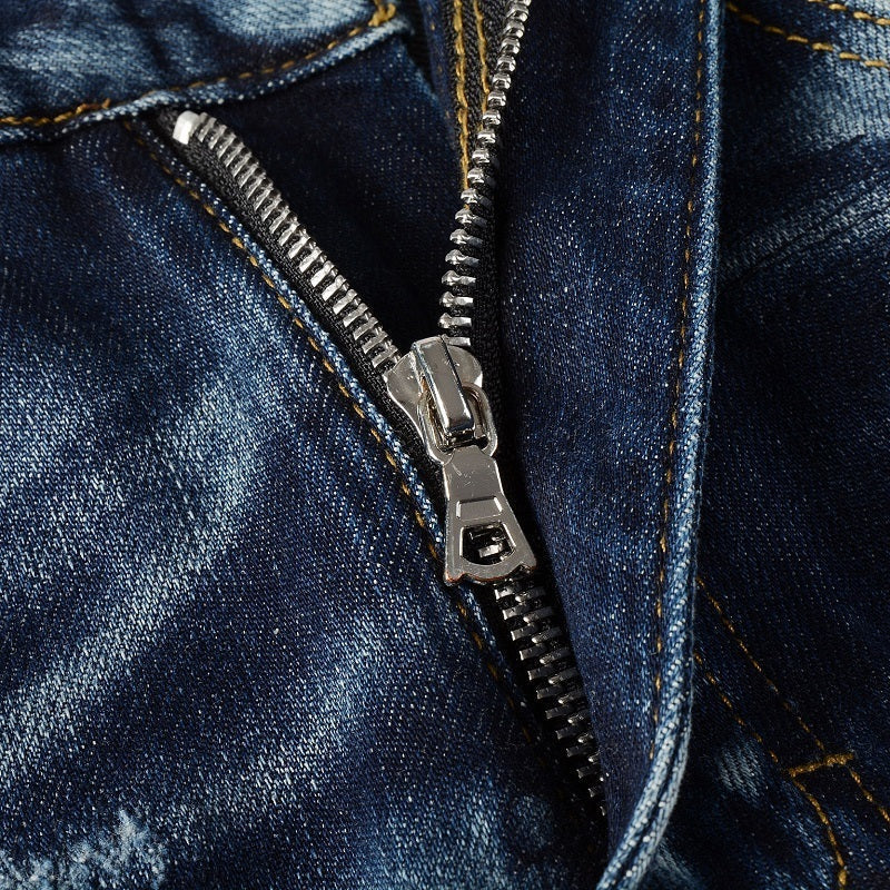 Men Trendy Jeans High-street trendy apparel