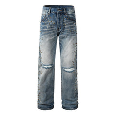Men Trendy Jeans High-street trendy apparel