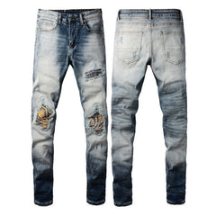 Men Trendy Jeans High-street trendy apparel