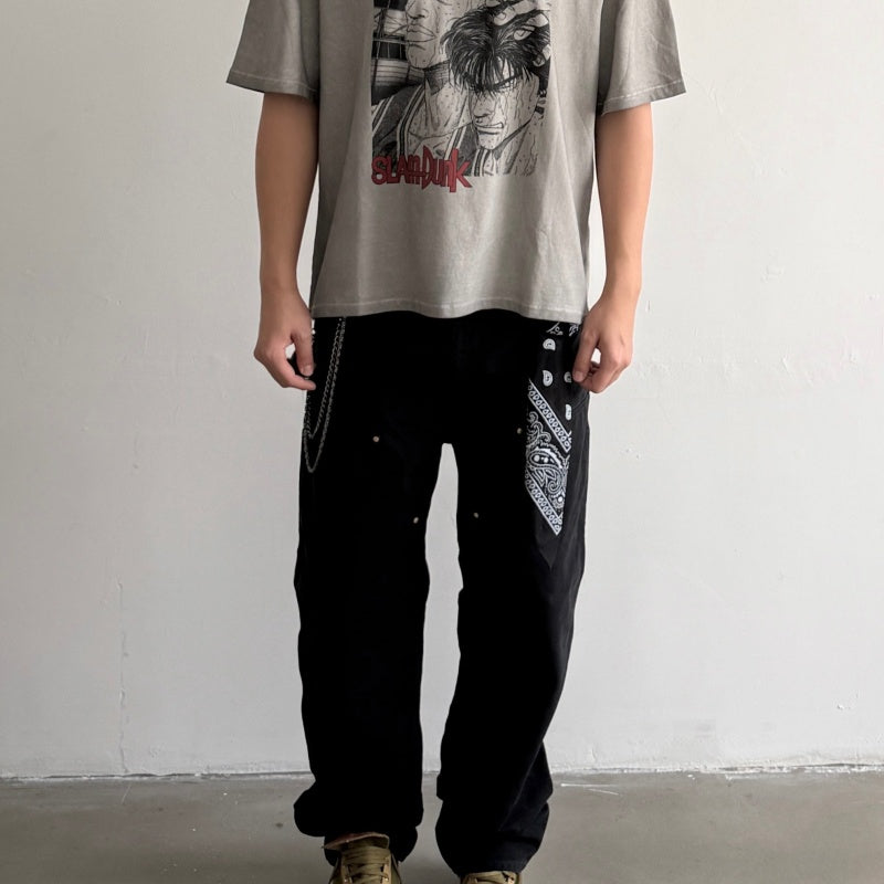Unisex Vintage T Shirts Don't Cry, the Game Isn't Over Yet Limited Edition Heavyweight Washed T-Shirt ¡ª Features Heaven & Earth stitching and single-needle construction, a specialized garment-dyed enzyme/abrasion wash process, a
