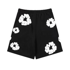 Denim Tears Shorts Premium-quality puff print casual streetwear style
