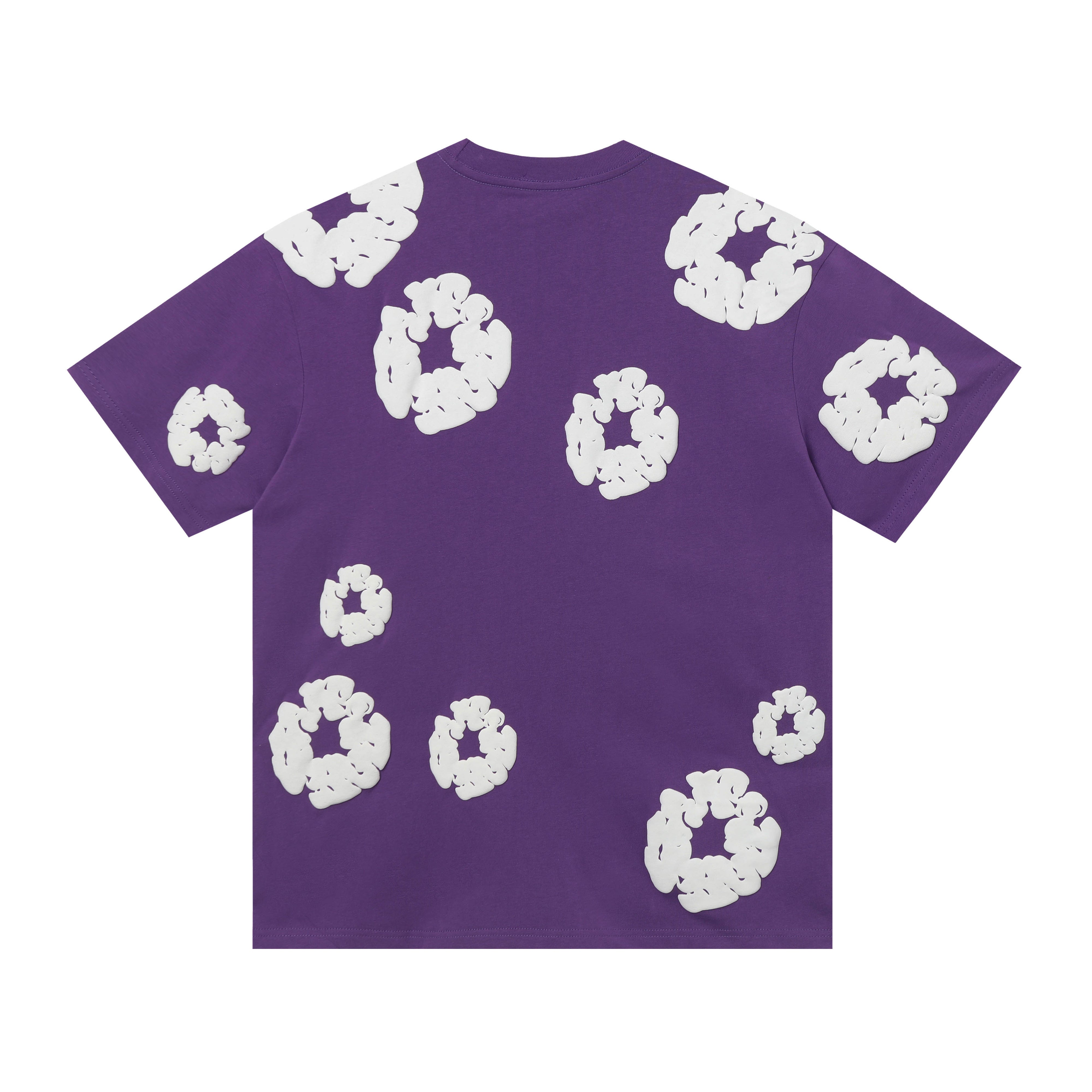 Denim Tears T Shirts Premium-quality puff print casual streetwear style